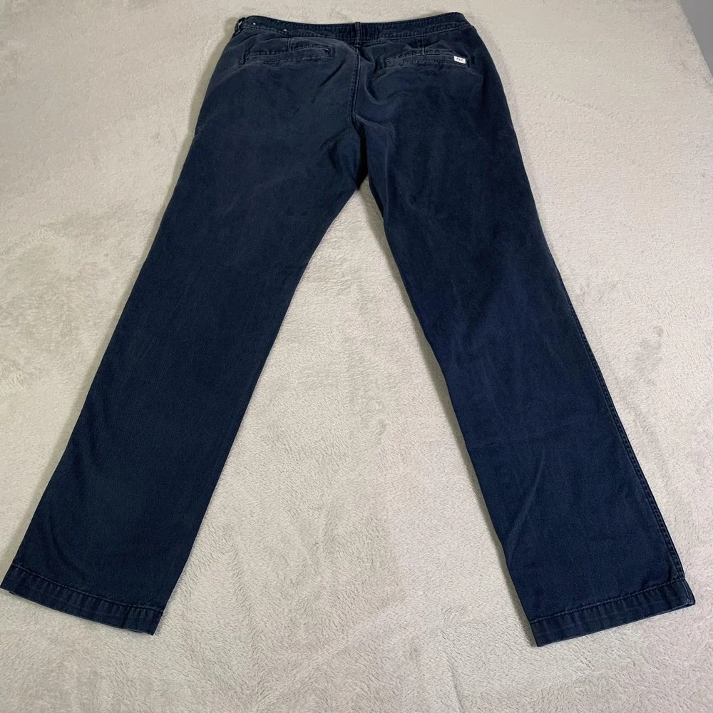 Abercrombie & Fitch Pants Mens 31x30 (Tag 31x32) Blue Chino Cotton Y2K Low Rise